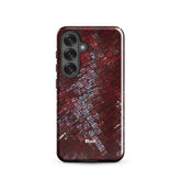 Crimson Scale Samsung Case