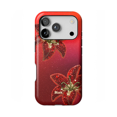 Scarlet Petals iPhone Case