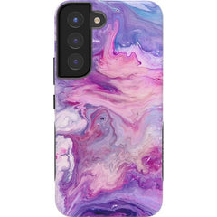 Tie Dying Over You | Purple Marble Samsung Case