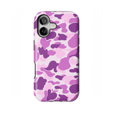 Purple Camo iPhone Case