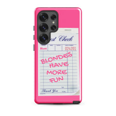 Blondes Have More Fun Samsung Case