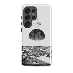 Static Moon Samsung Case