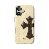 Brownscale Saint iPhone Case
