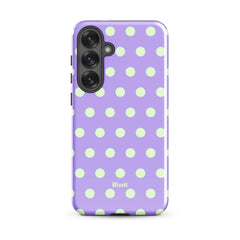 Lavender Mint Polka Samsung Case