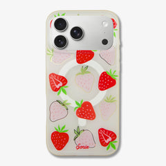 Wild Strawberries MagSafe® Compatible iPhone Case