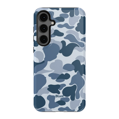 Bluish Camo Samsung Case
