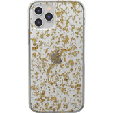 Morning Sparkle | Rose and Gold Flaked Clear Case