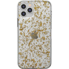 Morning Sparkle | Rose and Gold Flaked Clear Case