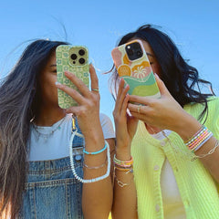 Iridescence Bead Wristlet Phone Chain | Pura Vida x Casely