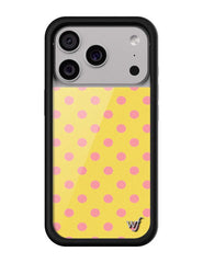 Polka Dot | Yellow and Pink iPhone Case