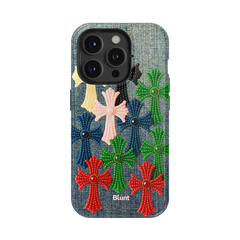 Cross Stitch iPhone Case