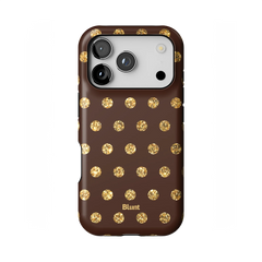 Gold Polka iPhone Case