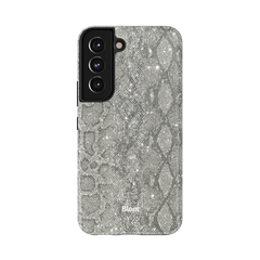 Silver Python Samsung Case