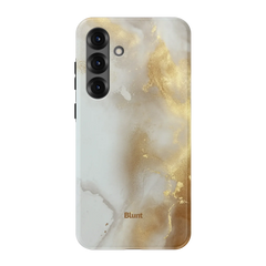 Ivory Marble Samsung Case