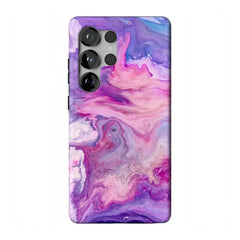 Tie Dying Over You | Purple Marble Samsung Case