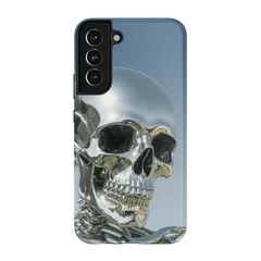 Chrome Skull Samsung Case