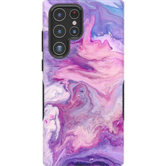 Tie Dying Over You | Purple Marble Samsung Case