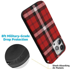 As if! | Red Plaid Case