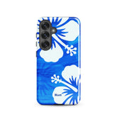 Blue Hibiscus Samsung Case