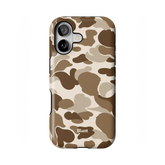 Brown Camo iPhone Case