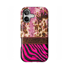 Neon Safari iPhone Case