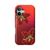 Scarlet Petals iPhone Case