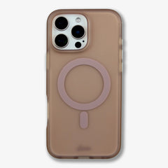 Frosted Matte MagSafe® Compatible iPhone Case - Brown