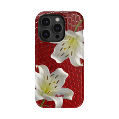 Crimson Lily iPhone Case