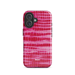 Magenta Tracks iPhone Case