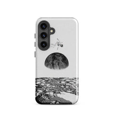 Static Moon Samsung Case