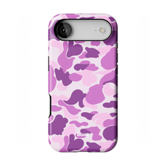 Purple Camo iPhone Case