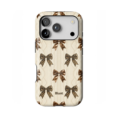 Cheetah Knit iPhone Case