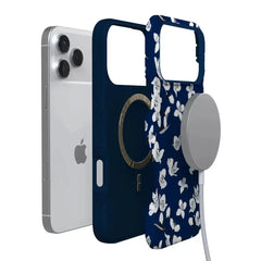 Floral Forest | Navy Cherry Blossom Floral Case