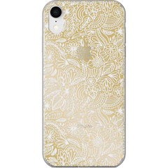 Floral Mandala | Rose Gold Clear Case