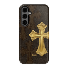 Gold Cross Samsung Case