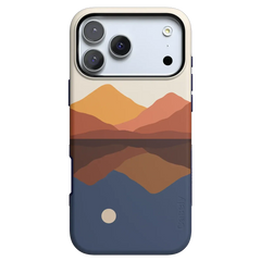 Opposites Attract | Day & Night Colorblock Mountains Case