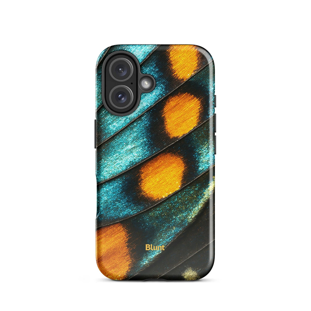 Teal Flicker iPhone Case