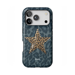 Denim Cheetah iPhone Case