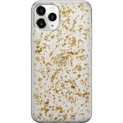 Morning Sparkle | Rose and Gold Flaked Clear Case