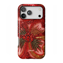 Crimson iPhone Case