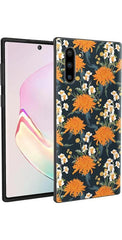 Off Tropic Floral | Exotic Orange Flower Samsung Case