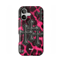 Leopard Cross iPhone Case