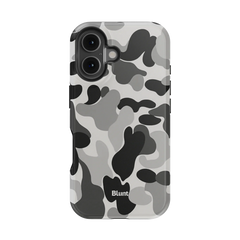 Grey Camo iPhone Case