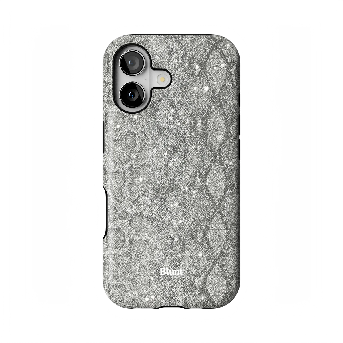 Silver Python iPhone Case