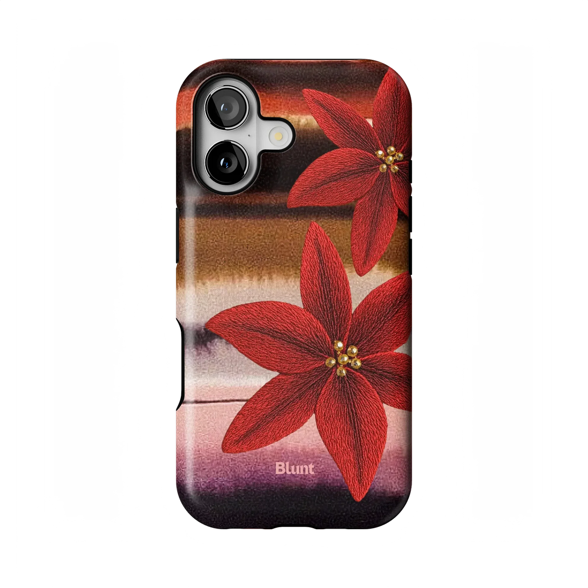 Crimson Bloom iPhone Case