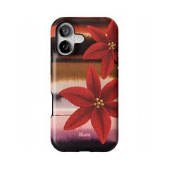 Crimson Bloom iPhone Case