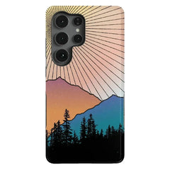 Golden Hour | Mountain Sunset Samsung Case