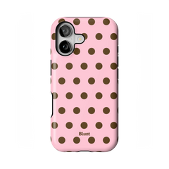 Blush Polka iPhone Case