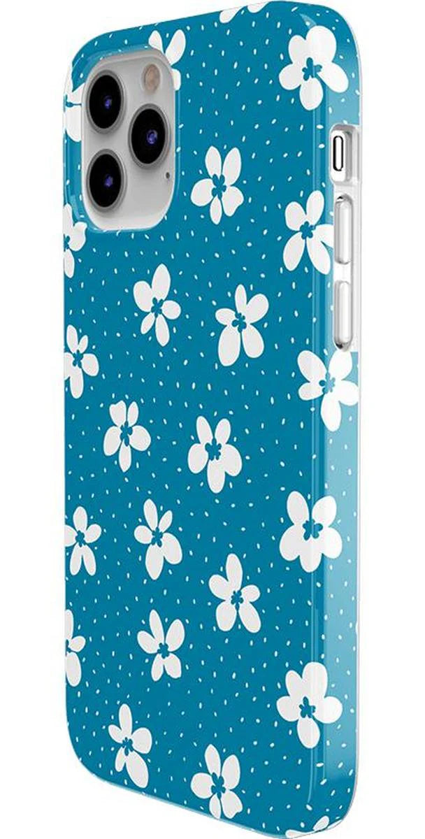 Flower My World | Ocean Blue Floral Case