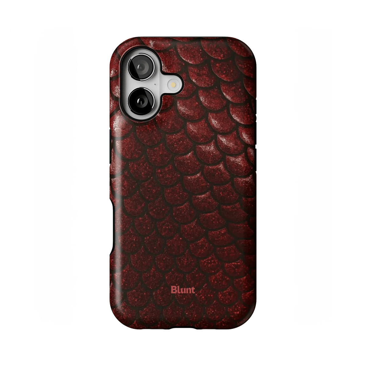 Crimson Depth iPhone Case